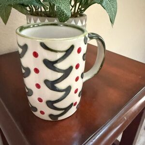 Holly Graffiti Christmas Mug-14 oz by Stoneware